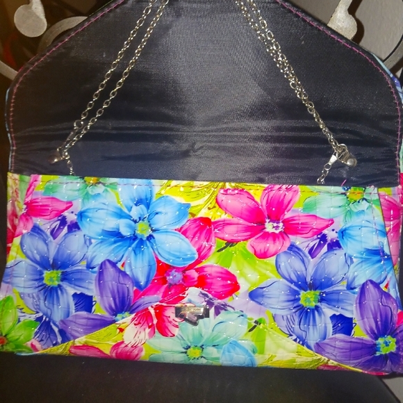 Clutch purse with matching wallet - Picture 2 of 2